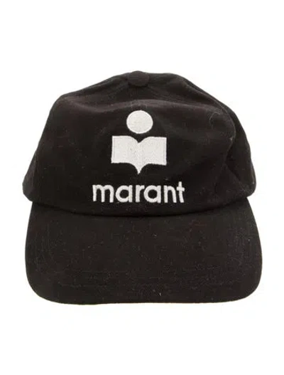 Pre-owned Isabel Marant Embroidered Cap In Black