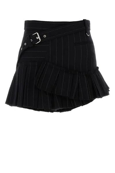 ISABEL MARANT MINIGONNA MADDY IN MISTO COTONE RICAMATO  DONNA
