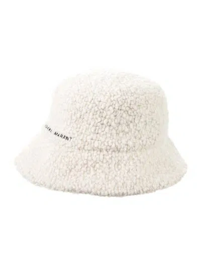 Pre-owned Isabel Marant Embroidered Hat In Neutral