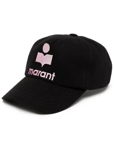 ISABEL MARANT EMBROIDERED-LOGO BASEBALL CAP