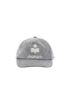 Isabel Marant Embroidered-logo Baseball Cap In Gray