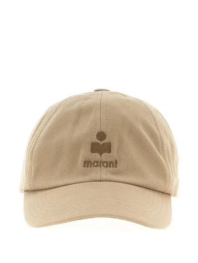 Isabel Marant Embroidered-logo Baseball Cap In White