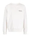 Isabel Marant Embroidered-logo Crew-neck Sweatshirt In White
