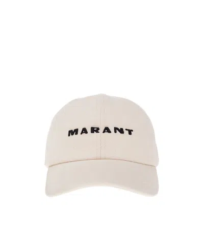 Isabel Marant Embroidered Logo Hat