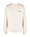 Isabel Marant Embroidered-logo Crew-neck Sweatshirt In White