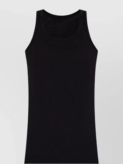 ISABEL MARANT EMBROIDERED LOGO TANK TOP