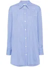 Isabel Marant Logo-embroidered Striped Shirt