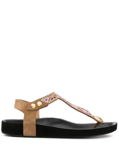 Isabel Marant Embroidered Sandals