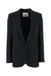 Isabel Marant Embroidered Stretch Wool Blend Omelia Blazer