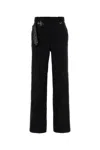 Isabel Marant Women Embroidered Wool Blend Noanne Pant In Black