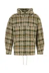 Isabel Marant Embroidered Wool Blend Oversize Kurt Jacket