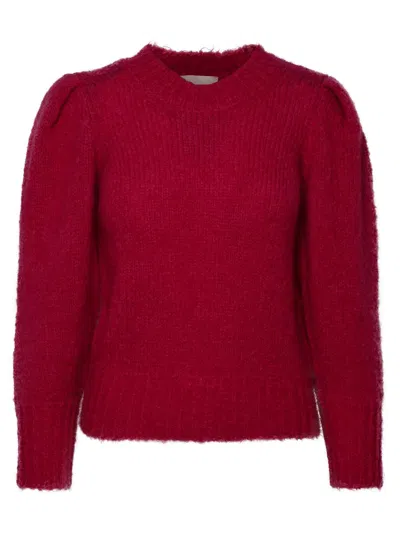 Isabel Marant Emma Fuchsia Mohair Sweater In Pink