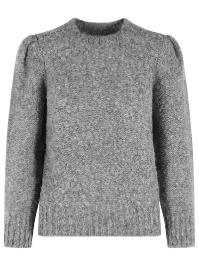 Isabel Marant 'emma' Grey Virgin Wool Blend Sweater