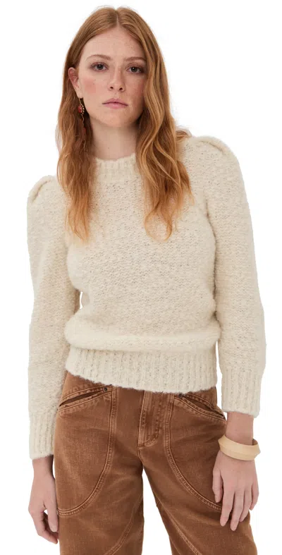 Isabel Marant Emma Sweater Ecru In Neutral
