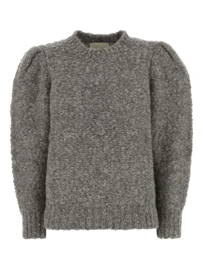 Isabel Marant Emma Wool Pullover In Gray