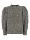 Isabel Marant Emma Wool Pullover In Gray