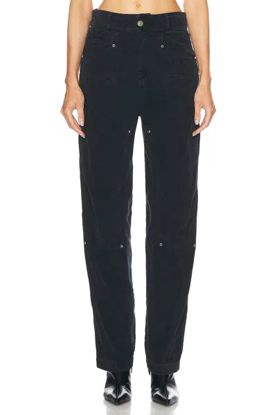 Isabel Marant Emmy Straight Leg In Black