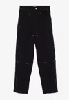 Isabel Marant Emmy Straight-leg Jeans In Black