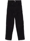 Isabel Marant Emmy Straight-leg Jeans In Black