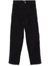 Isabel Marant Emmy Straight-leg Jeans In Black