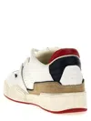 Isabel Marant Colour-block Panelled Leather Sneakers In Multicolor