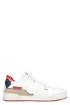 Isabel Marant Colour-block Panelled Leather Sneakers