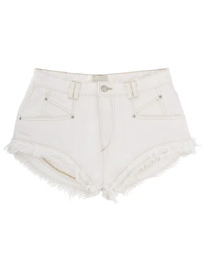 Isabel Marant Eneidala Shorts Woman In White