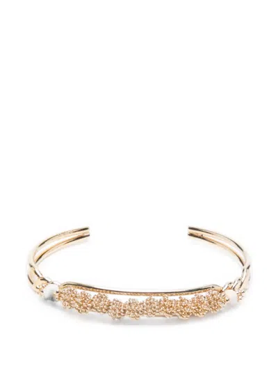 Isabel Marant Engraved Chain Bracelet In Gold