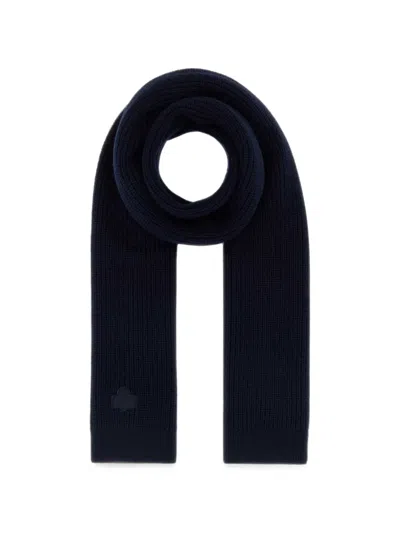 Isabel Marant Enolia-gb Silk-blend Scarf In Blue