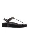 Isabel Marant Women's Enore Thong Sandal In Black