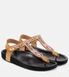 Isabel Marant Women's Enore Sandal In Brown