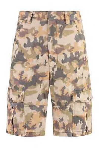 Pre-owned Isabel Marant Enory Cotton Cargo-shorts In Multicolor