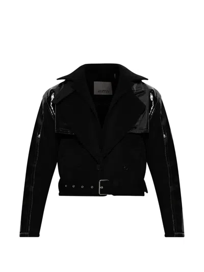 Isabel Marant Epia Double-breasted Jacket In Black
