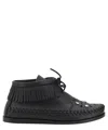 Isabel Marant Felsa Fringed Tasseled Leather-trimmed Suede Ankle Boots In Black