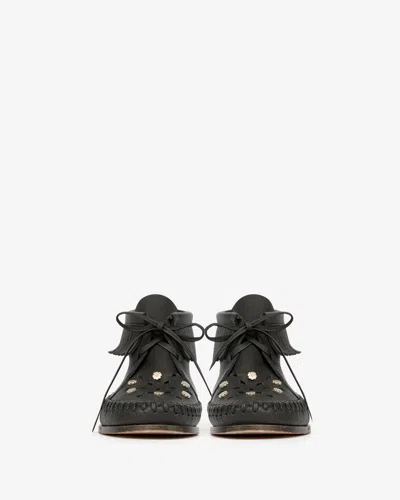 Isabel Marant Erkee Loafers In Black