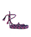 Isabel Marant Rope Strap Platform Sandals In Multicolor