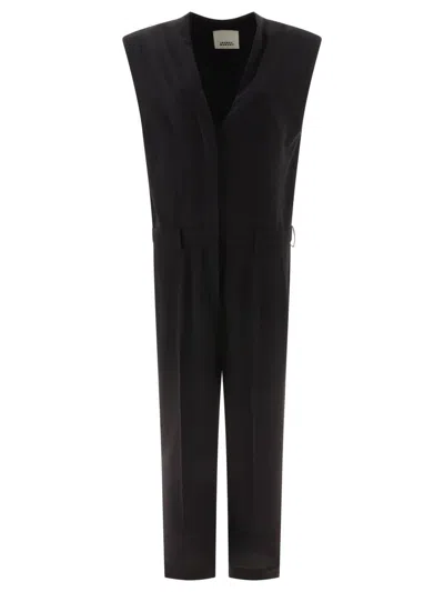 Isabel Marant "esmeral" Jumpsuit In Black
