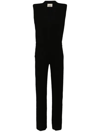 Isabel Marant Esmeral Sleeveless Jumpsuit In Black