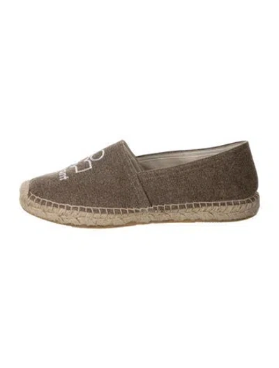 Pre-owned Isabel Marant Espadrilles In Burgundy/neutrals