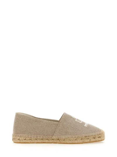 Isabel Marant Espadrilles With Logo In Neutral