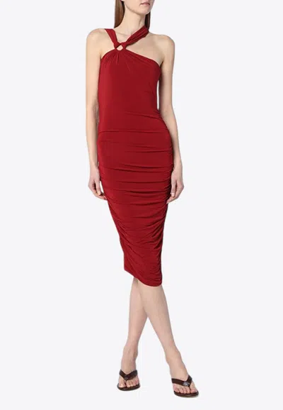 Isabel Marant Ethel One-shoulder Mini Dress