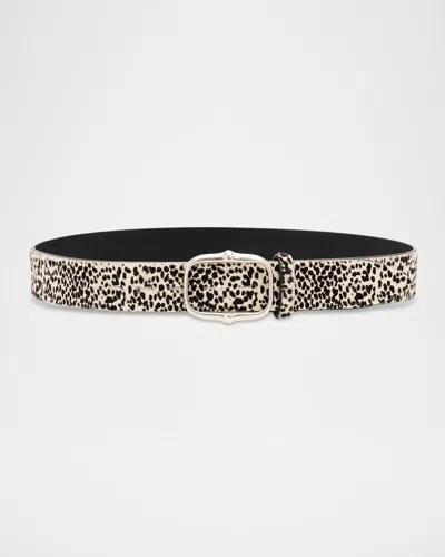 Isabel Marant Étoile Holis Pony Hair Leather Belt