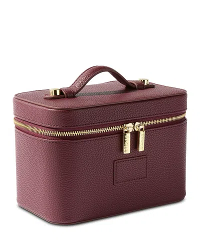 Isabel Marant Étoile Mini Vanity Case In Burgundy