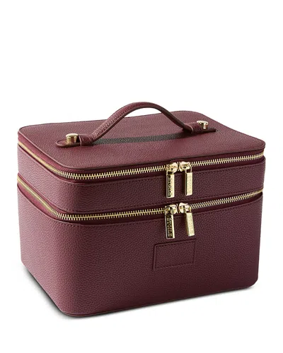 Isabel Marant Étoile Duo Vanity Case In Burgundy