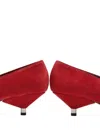 Isabel Marant Étoile Ebisa Suede Pumps In Red