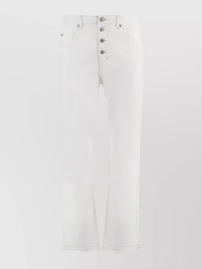 Isabel Marant Étoile 5 Pockets Straight-leg Jeans In White