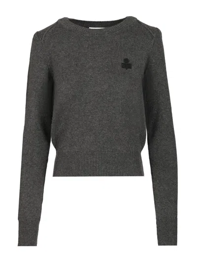 Isabel Marant Étoile Abelle-gz Knitwear Grey In Gray