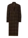 Isabel Marant Étoile Lexana Coat In Brown