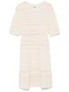 Isabel Marant Étoile Abril Short Openwork Knitted Dress