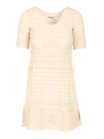 ISABEL MARANT ÉTOILE ABRIL DRESSES BEIGE
